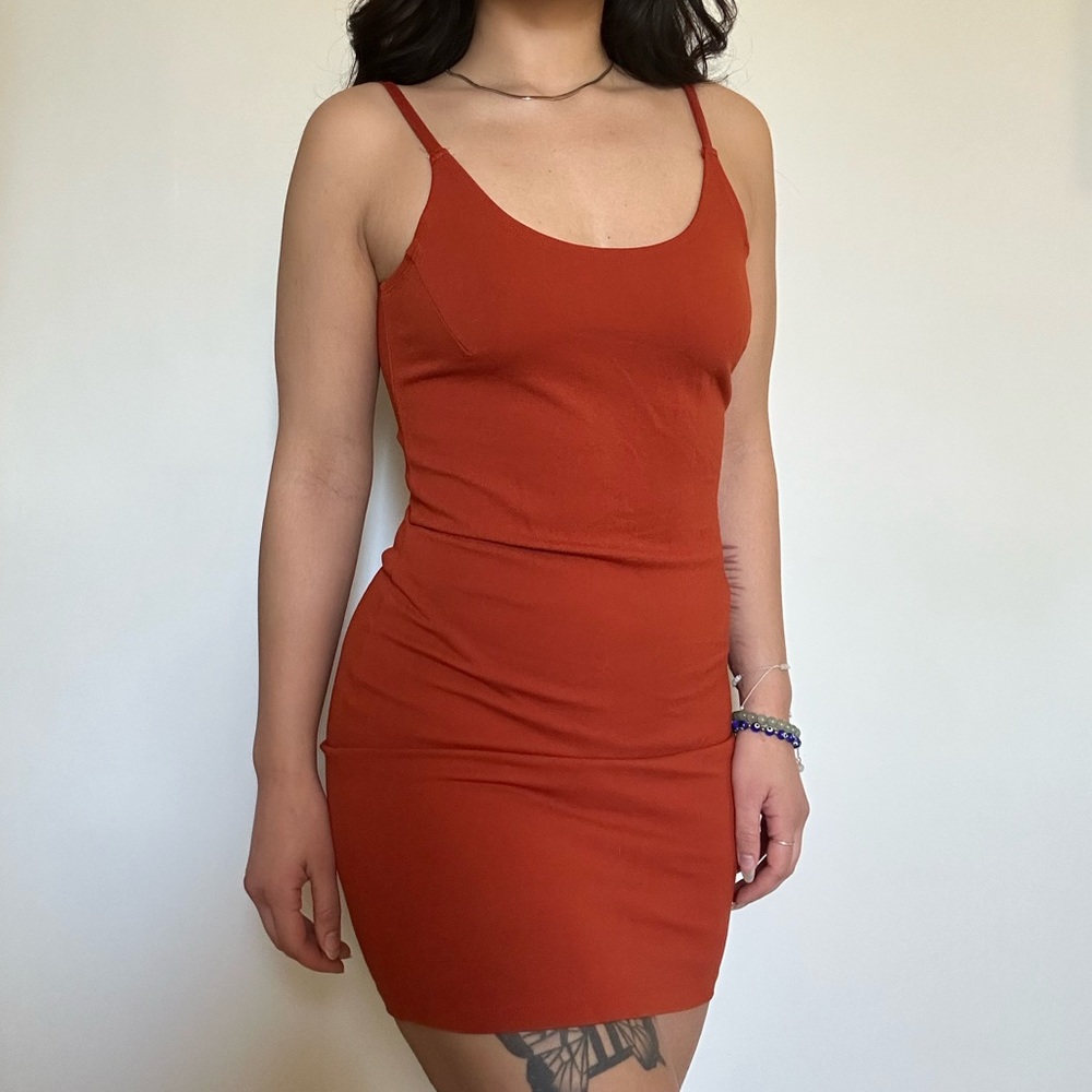 Scoop Back Bodycon Dress
